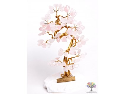 Růženínový stromeček štěstí 16 cm - B1 - #69