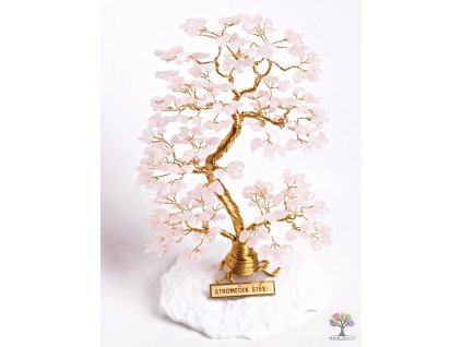 Růženínový stromeček štěstí 17 cm - A2 - #80