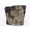 Šungit s pyritem surový kámen 485 g přírodní #B378