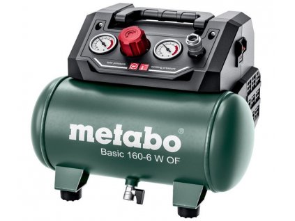 Metabo Basic 160-6 W OF Bezolejový kompresor 6l 601501000