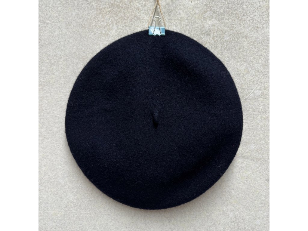 Pánský tmavě modrý baret