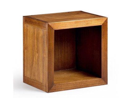 Dřevěná polička slouží ke kompletaci s dalším modulovatelným nábytkem kolekce Star