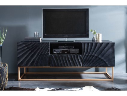 Designový TV stolek Cobra Dark Grey 160cm
