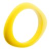 Silikonový náramek kousátko žlutý
