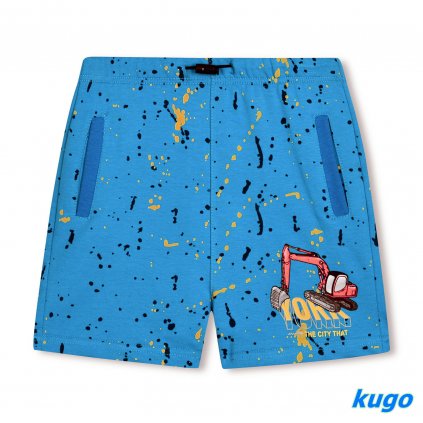 Chlapecké kraťasy KUGO FS7710 - světle modré