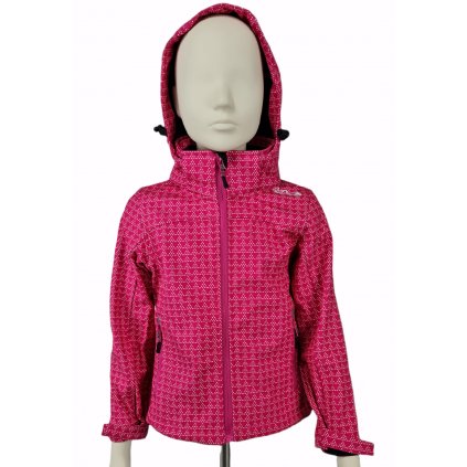 Dívčí softshellová bunda - NEVEREST I-6293, růžová