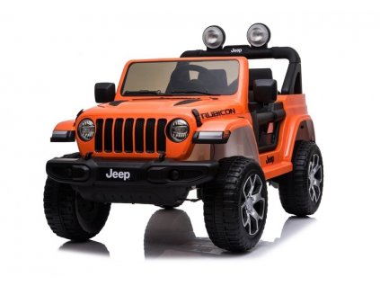 Mamido elektricke auticko Jeep Wrangler Rubicon 2020 4x4 oranzove (3)