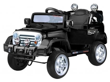 Elektrické autíčko Terénní Jeep EVA černá01
