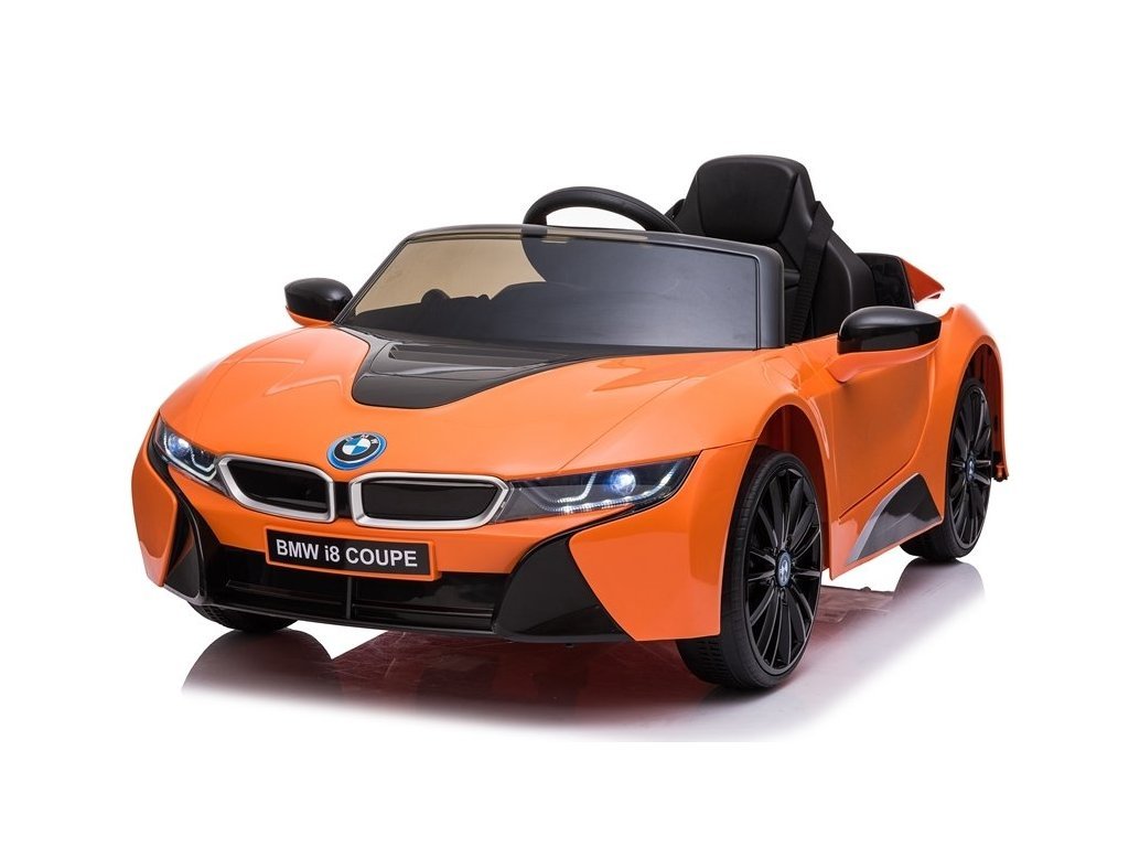 Dětské elektrické autíčko BMW I8 JE1001 oranžové01