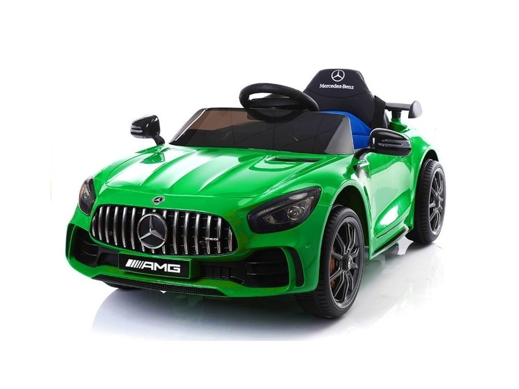 Dětské elektrické autíčko Mercedes GTR 2x45W Zelená01