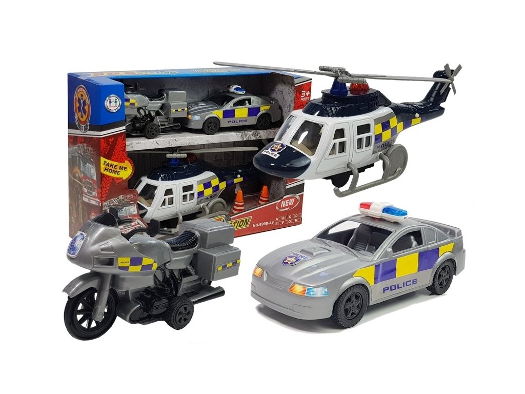 sada policejních vozidel (1)