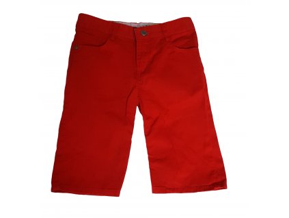 Červené krátké kalhoty, Armani Junior, vel. 140