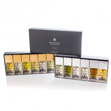 Výběrová kolekce 6 luxusních pánských mini parfémů, Galimard, pánský parfém, 6 x 15 ml