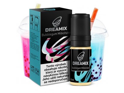 Dreamix Žvýkačkový mléčný koktejl 6mg, produktový obrázek.