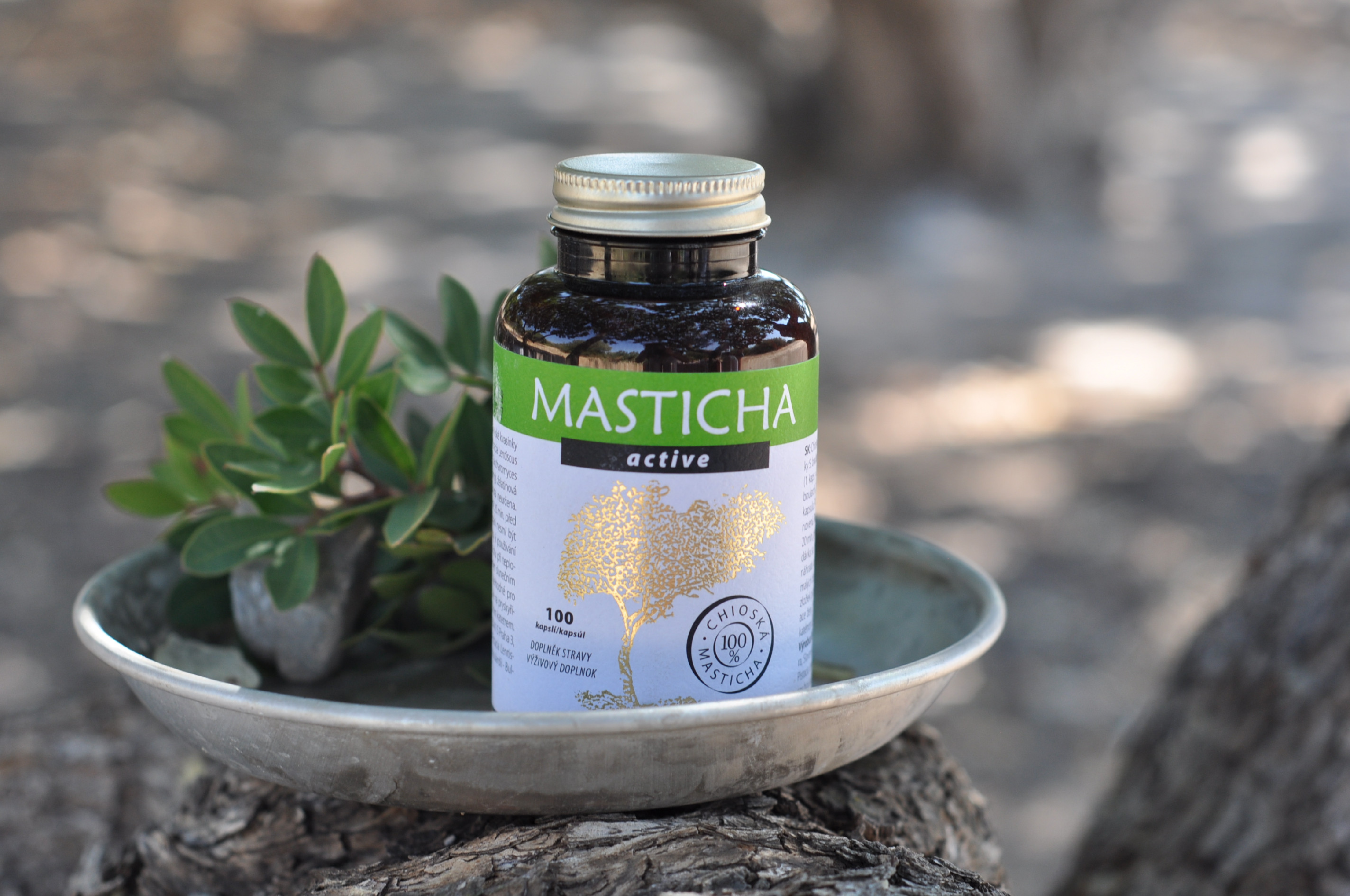 Masticha Active, Apothecary s.r.o., 45 g, 100 cps. - Silnější účinek Obrázek