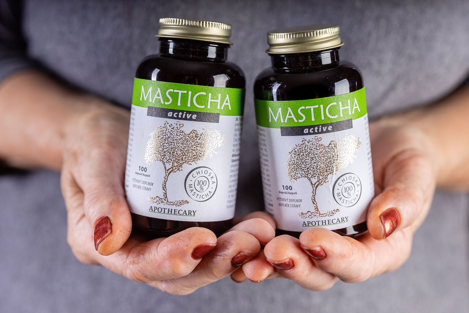 Masticha Active, Apothecary s.r.o., 45 g, 100 cps. - Silnější účinek Obrázek