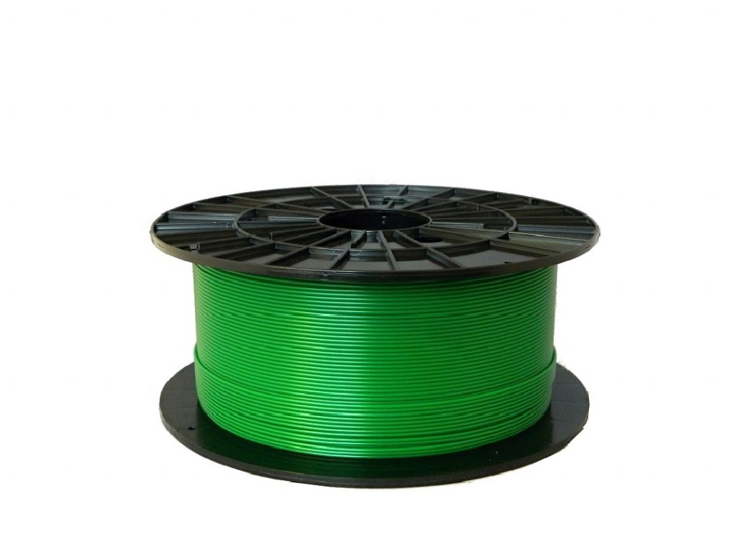 Tlačová struna, Plasty Mladeč, PLA, 1,75mm, pearl green, 1 kg