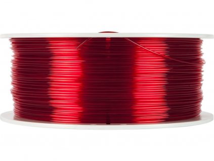 PET-G filament 2,85 mm červený transparent