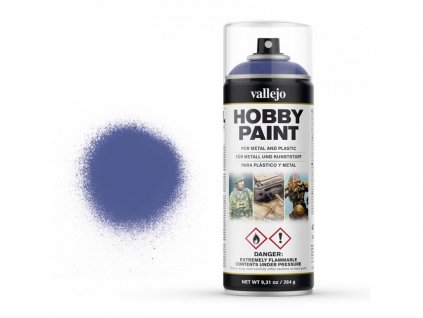 Vallejo Hobby Spray Paint 28017 Ultramarine Blue (400ml)