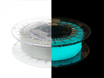 eng pm Filament PET G Glow in the Dark 1 75mm BLUE 0 5g 1334 4