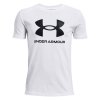 Chlapčenské tričko s logom Under Armour 1363282-100 biela