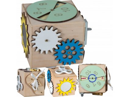 Montessori dřevěná kostka - malá