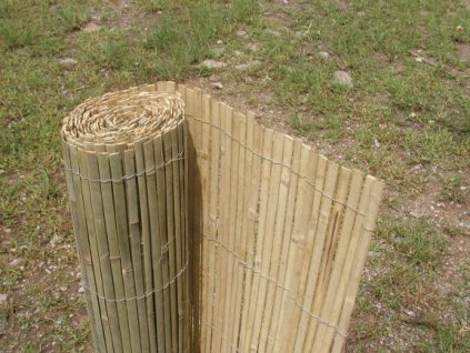 Bambová rohož na ploty nebo zdi