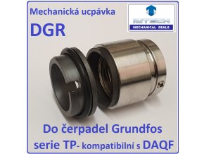 Mechanická ucpávka do Grundfos serie TP DAQF