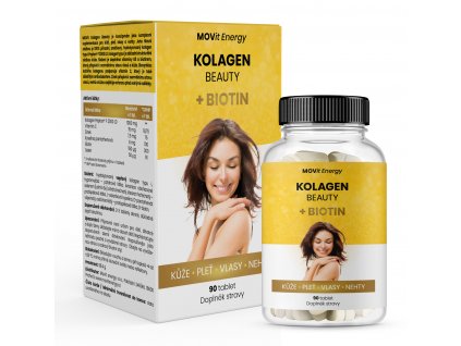 MOVit Kolagen Beauty + Biotin, 90 tbl. medicalstore.cz