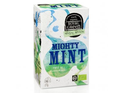 Royal Green mátový čaj Mighty Mint BIO 16 x 1,7 g