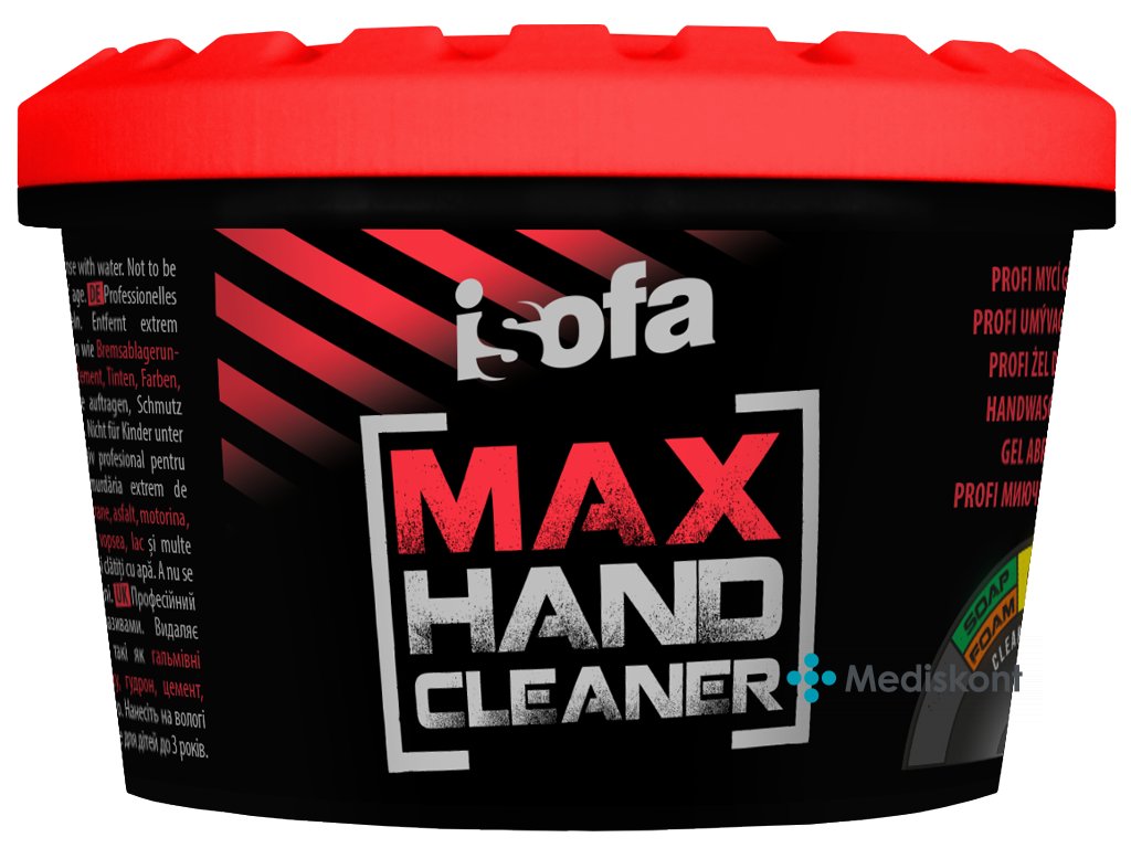 ISOFA Max 450 g Gear - profi mycí gel na ruce