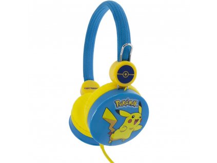 OTL Core dětská náhlavní sluchátka s motivem Pokémon Pikachu modré  Nevíte kde uplatnit Sodexo, Pluxee, Edenred, Benefity klikni