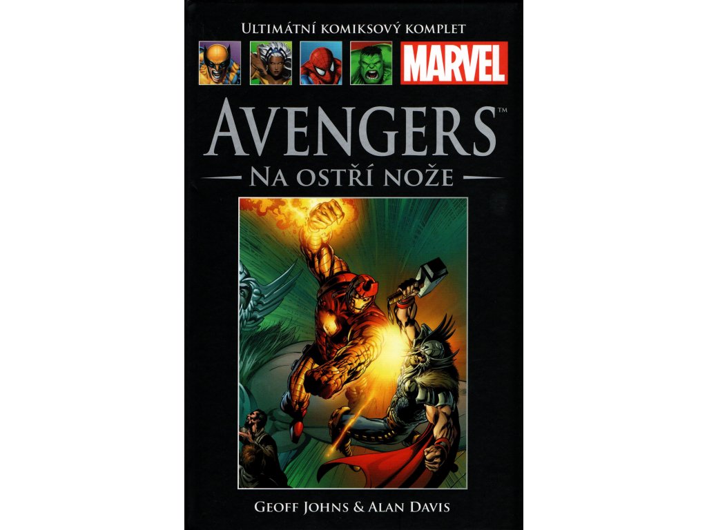 UKK Ultimátní Komiksový Komplet 28 Avengers Na ostří nože