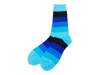 Four Seasons ponožky Pruhy modré
