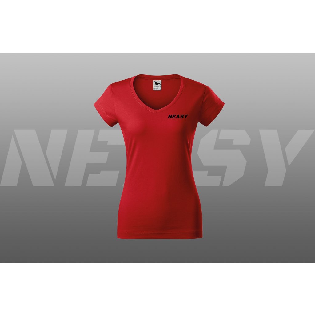 Tričko dámské - NEASY Minimalistic (V-fit)