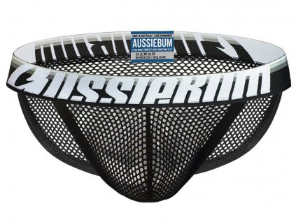 Průhledné Bikini AussieBum Mesh CATCH 2.0 Black11