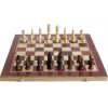 Šachy Sedco dřevěné 96 C02 černo/bílé 29x29 cm  0285