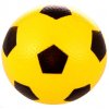 Míček Fotbal gumový míč žlutá