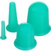 Cups 4Pack masážní silikonové baňky zelená