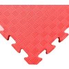 TATAMI-TAEKWONDO PUZZLE - Jednobarevná - 100x100x1,0 cm-podložka na cvičení, červená ELG 1001 CE