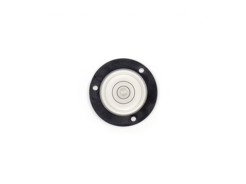 libela kruhová, typ DL 4311 akrylová,čirá, průměr43 mm