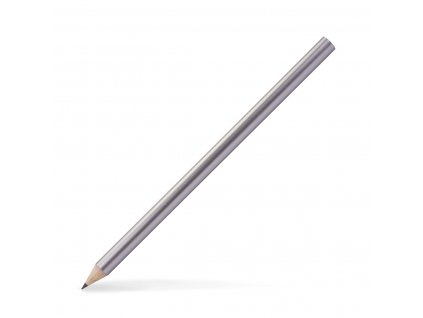 velká stříbrná tužka o délce 240 mm, kulatá