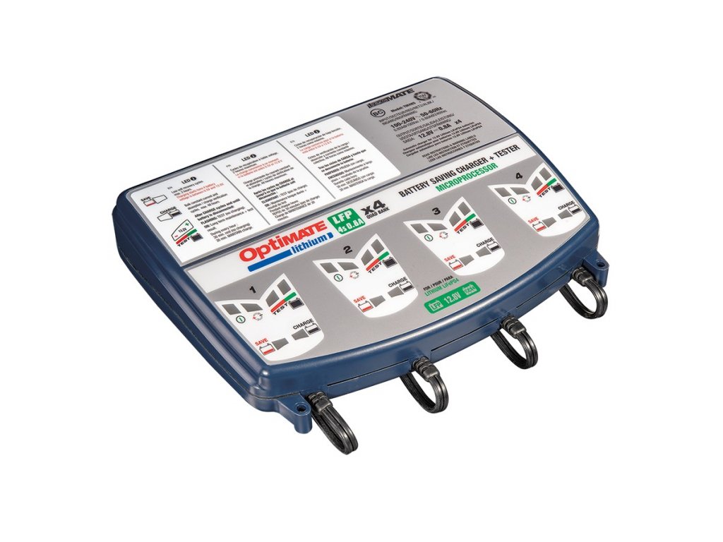 nabíječka OPTIMATE Lithium 4s Quad Bank (12V/0,8A) TM484