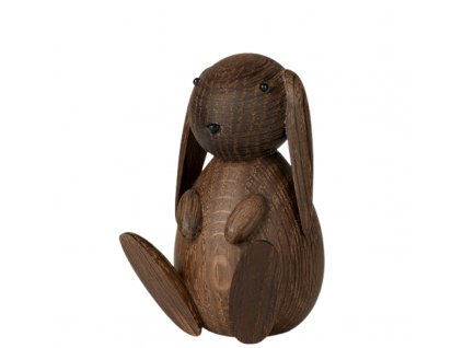 Dřevěný králíček Bunny Smoked Oak
