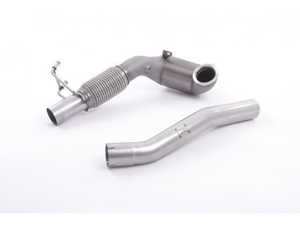 Skoda Octavia vRS 2.0 TSI 220PS & 230PS Hatch & Estate (manual and DSG-auto) 2013 - 2018 Cast Downpipe with Race Cat - SSXSK24