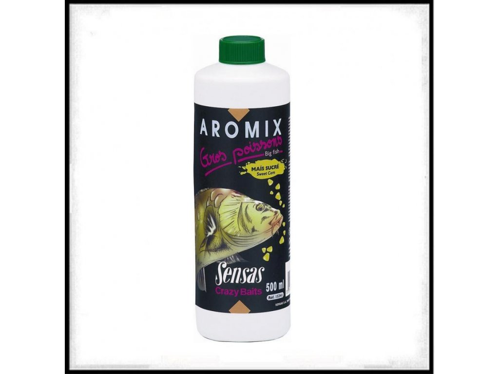 Sensas Aromix Big Fish Sweetcorn (Sladká Kukuřice) 500Ml