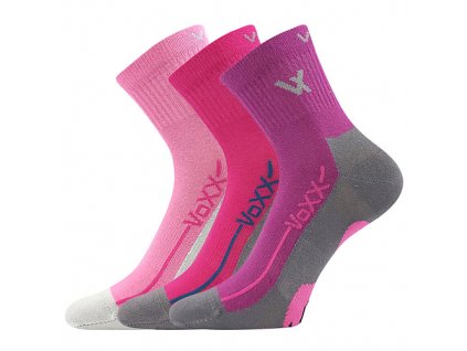 Dětské barefoot ponožky Voxx Barefootik bavlna - mix růžová - 1 pár