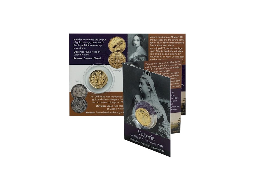 1338 balicek mince sovereign kralovnej viktorie