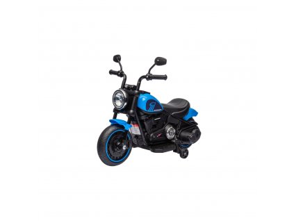 Dětská elektrická motorka Chopper Faster modrá01