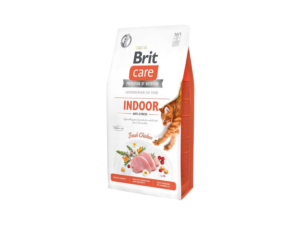 Brit Care Cat Grain-Free Indoor Anti-stress 7 kg